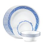 Corelle® Rolling Waves 18-piece Dinnerware Set, Service for 6