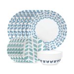 Corelle® Global Collection Northern Pines 18-piece Dinnerware Set, Service for 6
