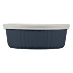 CorningWare® French Colors 24-ounce Baking Dish with Lid, Navy